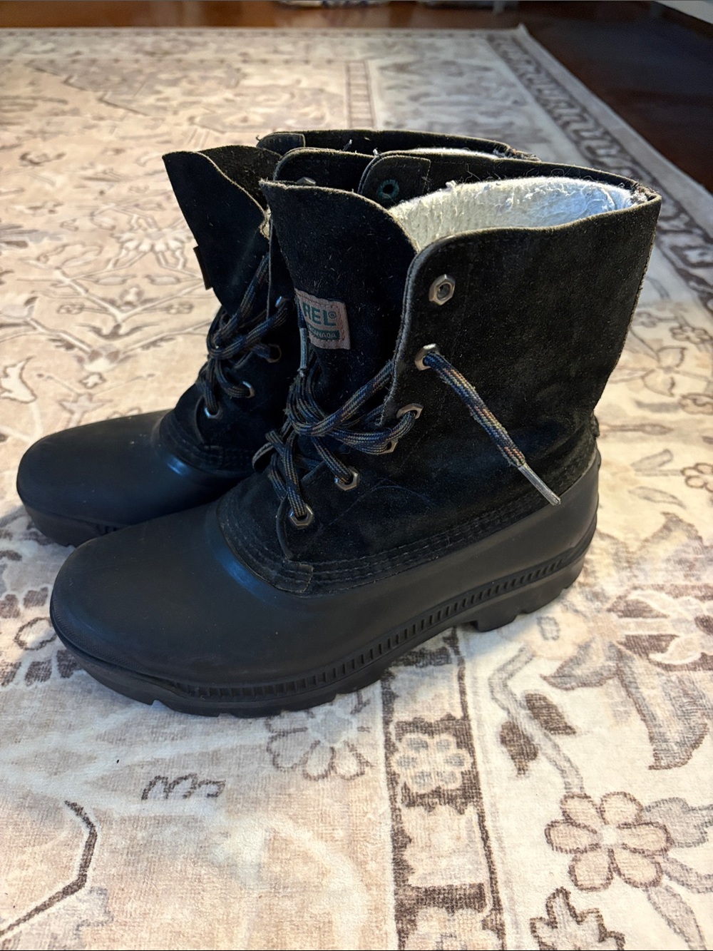 Sorel Black Men's Lace-Up Rain & Snow Boots